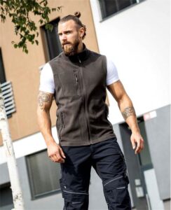 Fleece vest ARDON®MARTIN Brown